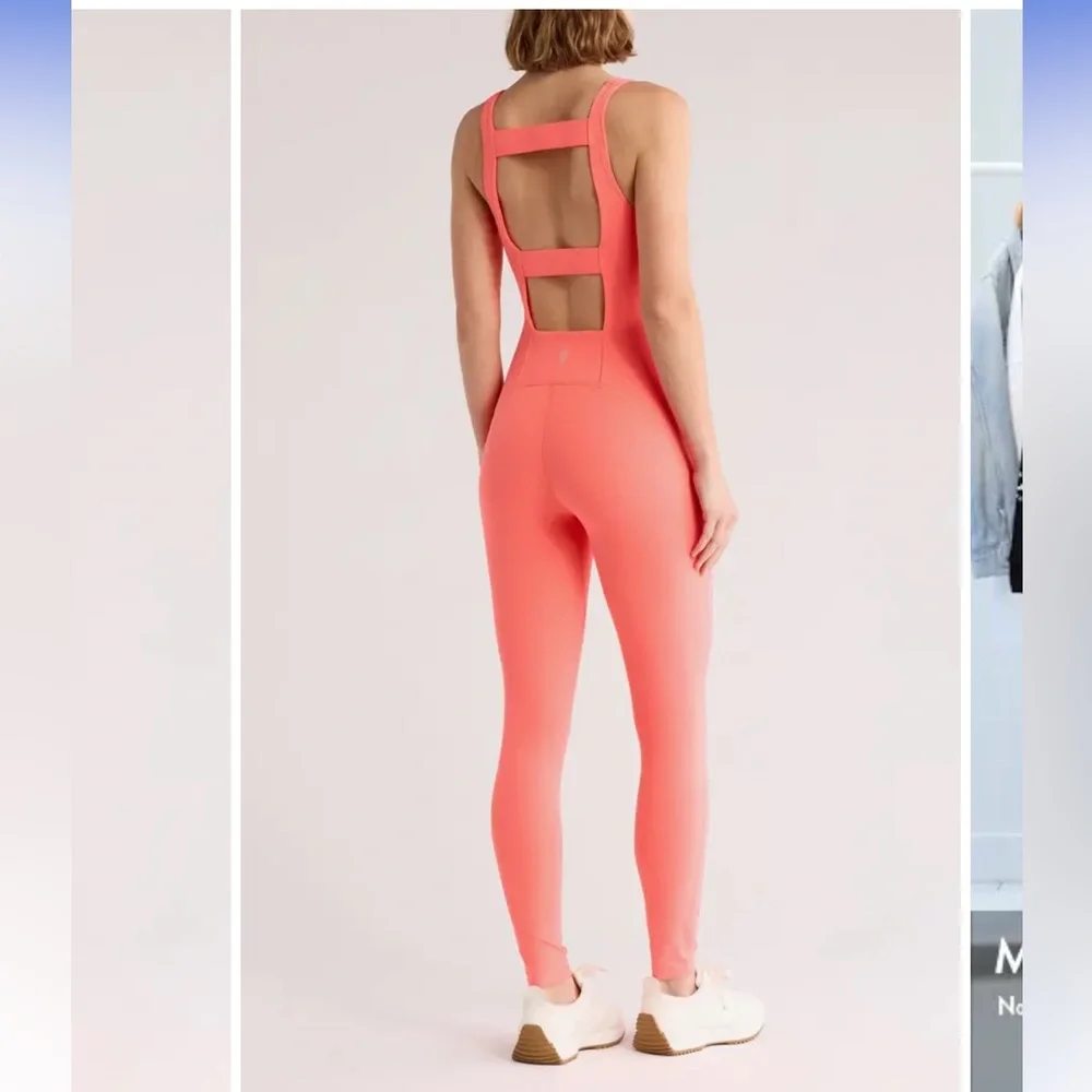 FP Movement Never Better Strappy Back Jumpsuit - Picture 2 of 5